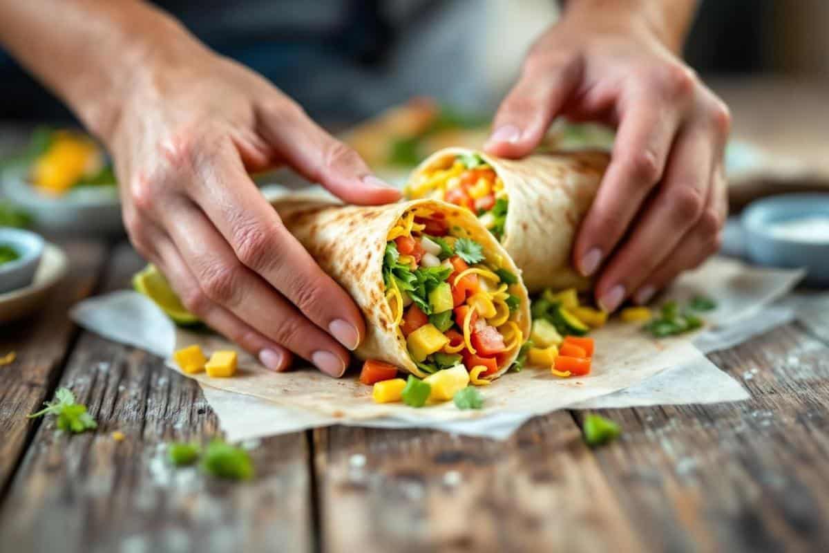 Comment plier un burritos​ ?